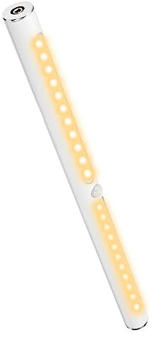 VALICLUD Unterschrankleuchte Led Mit Bewegungsmelder Für Schrank Wiederaufladbare Schrankbeleuchtung Unterbauleuchte Batteriebetrieben