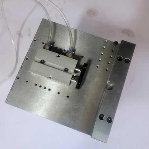 Toplionace Pneumatischer Schraubstock CNC-Bearbeitungsvorrichtung Flachkopfschraubstock Bohrmaschine Gewindeschneidmaschine Schnellspanner (Einzylinder)