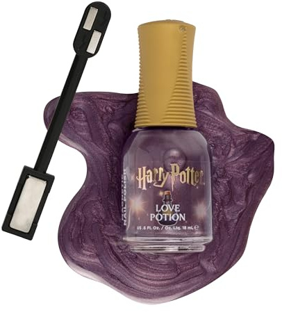 Orly x Harry Potter Magnetic Nail Polish | 3 Shimmery Magnetic Lacquers With Wand Included 0.6 fl oz (Love Potion)