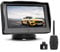 Rückfahrkamera und Monitor Set BOSCAM K1 Wireless Einparkhilfe mit 14.4 cm/4.3 Zoll LCD Farbdisplay Rear View Monitor und IP68 wasserdichte Kamera für Auto, Bus, Schulbus, Anhänger