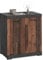 möbelando Kommode Beistellschrank Anrichte Standschrank Holzschrank Schrank Birkenhead V Matera/Old Style dunkel