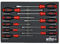 Wiha 30280 10 Piece SoftFinish Cushion Grip Screwdriver Tray Set