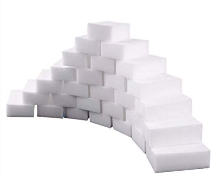 Volking 100 Stück Reinigungsschwamm Schmutzradierer Radierschwamm, Radierschwamm für saubere Oberflächen Putzschwamm für den Haushalt