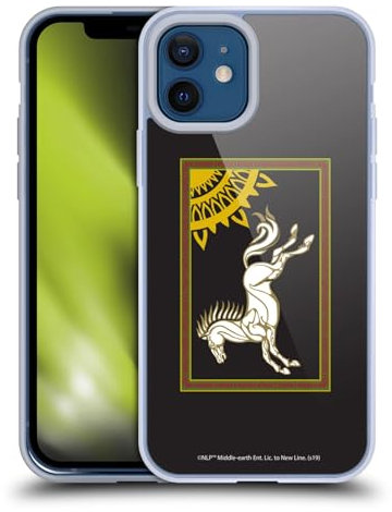 Head Case Designs Offizielle The Lord of The Rings The Fellowship of The Ring Flag of Rohan Grafiken Gelhülle Kompatibel Mit Apple iPhone 12 / iPhone 12 Pro Und Kompatibel Mit MagSafe