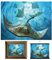 3D LiveLife Linsenförmige Wandkunst Drucke - Stachelrochen von Deluxebase. Ungerahmtes 3D Ozean Poster. Perfekter Wandfüller. Original kunstwerk lizenziert von bekannt künstler, Jerry LoFaro