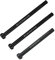 QOXEZY Hinterachse, schwarz, 100/142/148 x 12 mm, Fahrrad-Vorderachse, Rennrad, Vorderradnaben, Steckachse für Gabel, Spießhebel, Fahrradzubehör für Mountainbike