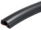 PATIKIL Floor Cord Cover Cable Protector 0.35 W x 0.28 H 3.3ft Black Self Adhesive Cable Management for Home Office