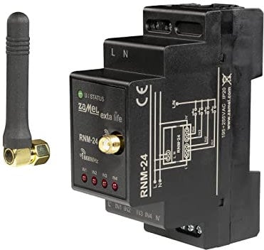 EXTA LIFE Modularer 4-Kanal-Funksender RNM-24 I Es hat 4 unabhängige Eingänge I Stromversorgung über 230V I