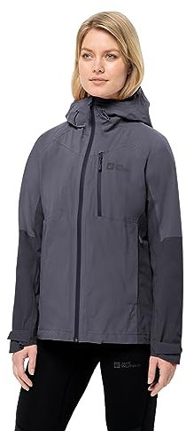 Jack Wolfskin Damen Eagle Peak 2L JKT W Jacket, Dolphin, 32
