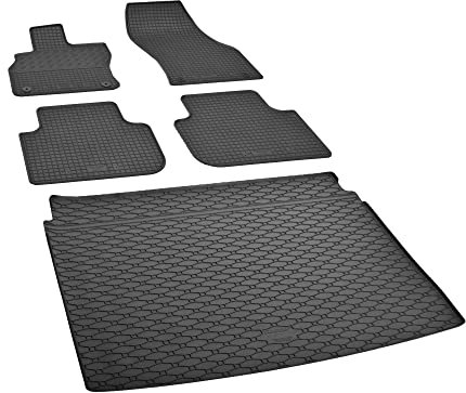 Stylisches Gummi- und Kofferraumwanne Set geeignet für Audi Q3 Sportback ab 2019 / ab 2021 - Schützen und Aufwerten in Einem.