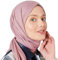 Premium Jersey Turban Kopftuch Schal Wrap Instant Hijab Für Damen | Instant Hijab | Schal Cap für Frauen Hijab Muslim (Rosa)