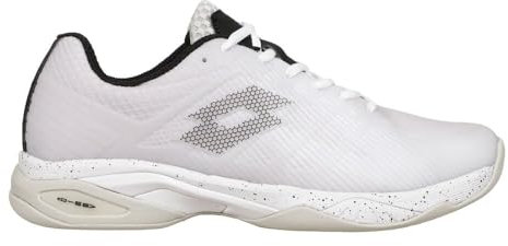 Lotto Herren Mirage 300 Iii Carpet Tennisschuhe Teppichschuh Weiß - Schwarz 42,5
