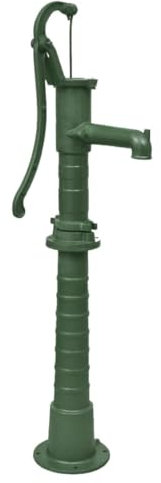 Pompe à eau de jardin avec support Fonte,Pompes & systèmes de puisage-270167