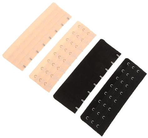 WOFASHPURET 4pcs Extenders for Women Underwear Strap Elastic Clasp Extensions Tone for Pregnancy Weight and Comfort