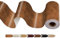 JUNART Nastro per riparazione venature del legno (10cm × 1000cm), nastro per riparazione impermeabile per tavoli, battiscopa, finestre e pavimenti con raschietto in plastica(legno di begonia)