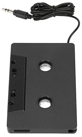 Denash Auto-Kassetten-Aux-Adapter, Stereo-Sound-Aux-Kabel-Kassettenadapter, Zuverlässige 4-Kanal-Leistung für Autolautsprecher, für Tablets, für Telefone