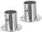 Cabilock 2pcs Clothes Pole Base Closet Brackets Closet Rod Support Bracket Rods Adjustable Clamp Net Socket Curtain Rod Holders Brackets Double End Belt Wire Tie 304 Stainless Steel