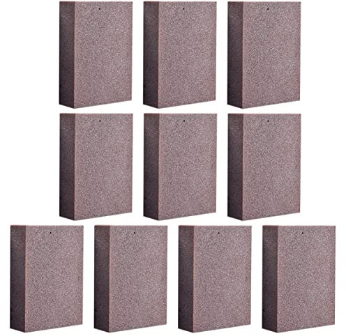 FRCOLOR 2 Sätze Magisches Reinigungstuch Feuchttücher Fleckenreiniger Puffs Wischen Flüssig Küchenmaschiene Kochgeschirr Schleifschwämme Reinigen Topf Waschen Schwamm Brown 10 Stück * 2