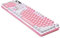 Balacoo Teclado Mecanico Teclado para Juegos Retroiluminación Natural Tacto Delicado