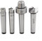 Feeshoppher Juego de herramientas profesionales de torneado de torno de madera, 4 piezas MT1/MT2, versátil herramienta de torneado de madera y metal, centro vivo para fresadora compatible con
