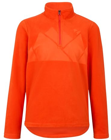 Ziener Unisex Kinder Jonki-z Skipullover, Midlayer, Fleece-Shirt | warm, elastisch, Recycled (1er Pack)