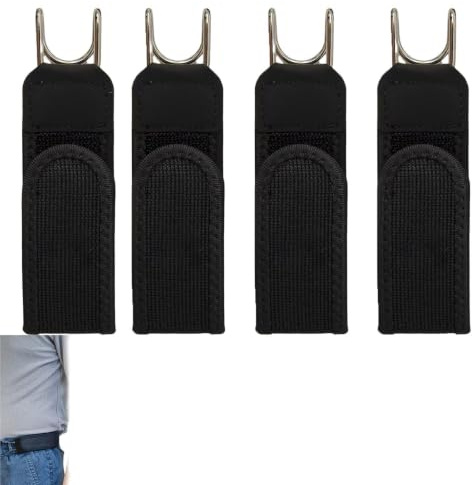 Yonuaret 4 Stück Gürtel Ohne Schnalle Für Herren Damen, Elastischer Gürtel