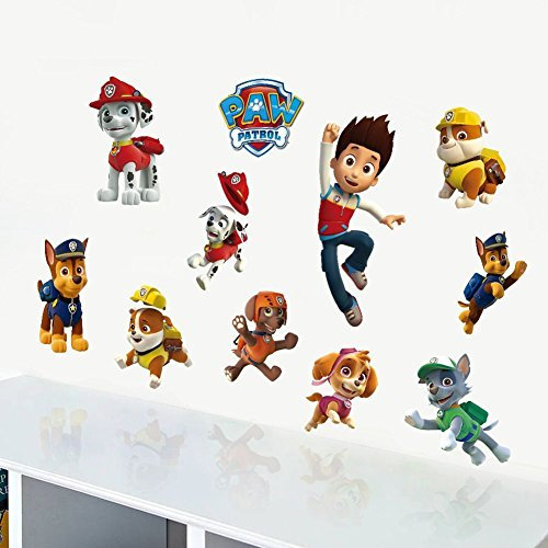 Wandtattoo Wandaufkleber Tattoo Sticker 60 x 30 cm kompatibel mit Paw Patrol *NEU*OVP*