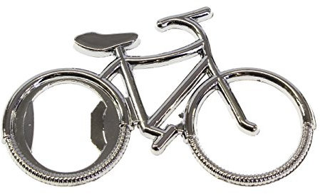 Décapsuleur En Forme De Vélo De Couleur Argentée - Excellent Cadeau Pour Tout Cycliste