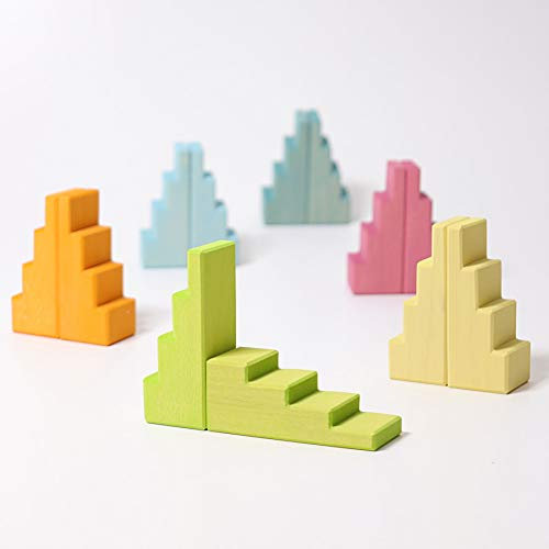 Grimm's Spiel und Holz Design GRIMMs Treppendächer Pastell