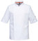 Portwest C738 Men's Mesh Air Pro Chef Jacket - Slim Fit Short Sleeve Workwear White, Medium