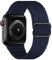 Cinturino Intrecciato Compatible con Apple Watch 38mm 40mm 41mm 42mm 44mm 45mm 49mm, Sportiva Nylon Regolabile Ricambio Elastica Cinturi Compatible per iWatch Séries 9/8/7/6/5/4/3 SE Ultra 2/1