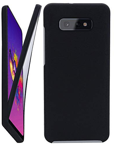 CEKA TECH Coque pour Samsung Galaxy S10e, Protection intégrale Avant + arrière en Rigide, Housse Etui Tactile 360 degré – Antichoc, Transparent pour (Galaxy S10e (5,8 Pouces), Noir)