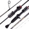 Mavllos Delicacy 0.6-8g UL Angelrute Baitcasting Spinnrute Ultraleichte Kohlefaser Hohl + Solide 2 Spitzen Köderwerfen Ruten (Baitcasting)