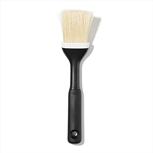 OXO Good Grips-Pincel de repostería Brocha, Cerdas de jabalí, Negro
