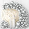 100 Piezas de Globos Plateados Kit de Arco de Globos Plateados MetáLicos 18 12 10 5 Pulgadas Globos de Láte Plateados Cromados Para Cumpleaños Bautismo Boda decoraciones de Fiesta de Graduación