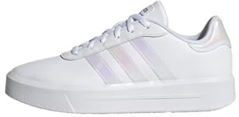 adidas Damen Court Platform Shoes Schuhe, Cloud White/Reflective White, 37 1/3 EU