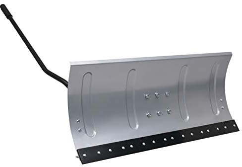 Schneeschild für Rasentraktor mit Adapter, ZHOUMIN Schneeschieber, Schneepflug, Schneeschaufel, Snow Shovel, 100 cm