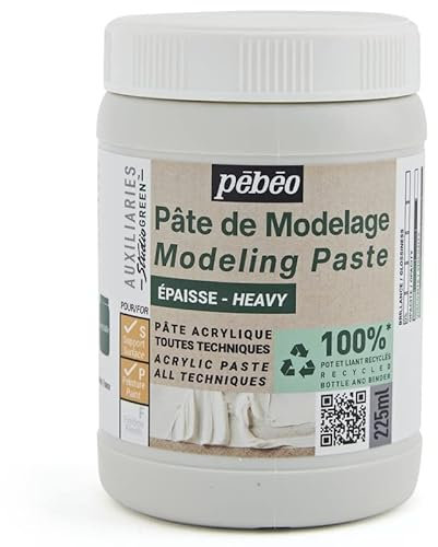 Pébéo Studio Green Thick Modelling Paste 225 ml