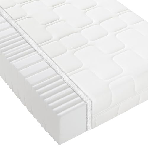 BeCo Kaltschaummatratze Grand Relax, 25 cm Komforthöhe, Made in Germany, Größe:160 x 200 cm, Härtegrad:H2 (0 kg - 100 kg)