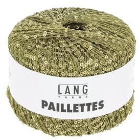 Lang Yarns Paillettes 39.0097 - kiwi/gold