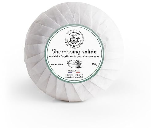 Provence Festes Shampoo für fettiges Haar Argile Verte (Grüner Ton) 100g