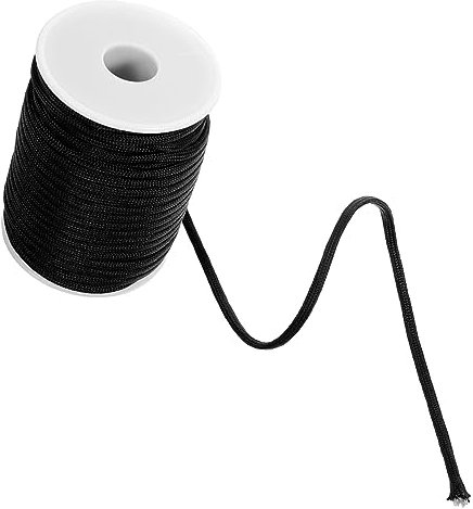 Veemoon Corde De Remplacement pour Échelle Télescopique Noir Résistante pour Accessoires Échelle à Remplacement Facile