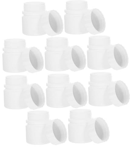 Gatuida Mini-flaschen-organizer Für 12 Flaschen – Hdpe-gläser – Verschließbare Behälter Für Unterwegs – 30-ml-flaschen