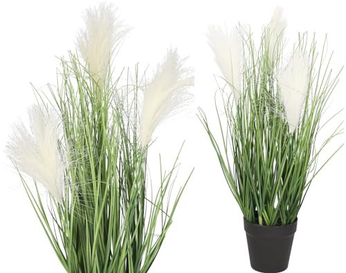 KUNSTGRAS PFLANZE IM Blumentopf KUNSTBLUMEN