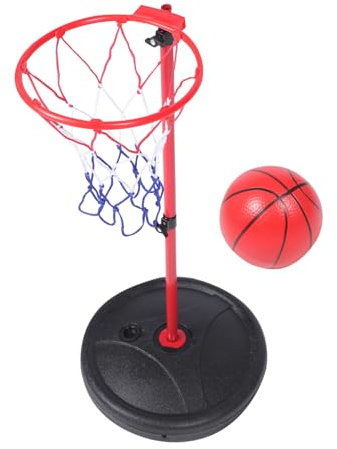 Gogogmee Panier Basket Piscine Flottant Détachable Jeu Piscine Été Cadre Basket Fer Et Plastique Jouet Sportif Intérieur Extérieur pour Adultes