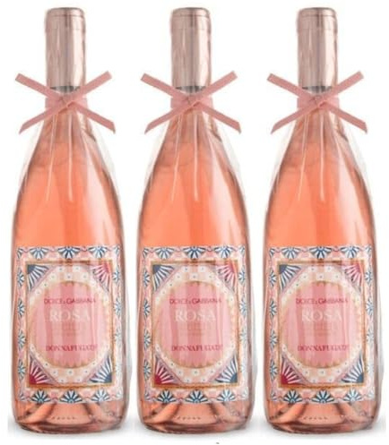 Dolce & Gabbana e Donnafugata Nerello Mascalese, Nocera Rosato Roséwein rosé Sizilien Italien inkl. FeinWert-E-Book (3 x 0,75 l)