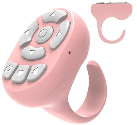 Anello di scorrimento, telecomando del telefono - Telecomando wireless per telefono,Girapagina wireless per telefono, telecomando scroller per telefono, telecomando otturatore fotocamera per tablet te