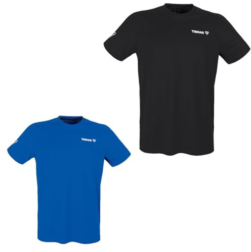 Tibhar Shirt Smash Pro/Tischtennis Trikot (Schwarz, M)