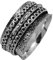 Spinner Mediatiation Und Band 925 Sterling Silber Ring Und Band Silber Ring Und Herren Damen Alle Größe Schöner Ring Und Handgemachter Schmuck PGR-00111_48 (15.3)