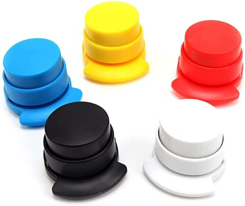 Büroklammer-Hefter, Mini-Heftklammer, ohne Klammern, Papierbinder für Schule, Büro, Zuhause, Schreibwaren, einfach zu tragen (zufällige Farbe), modisch